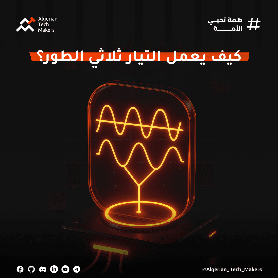 ما هو التيار ثلاثي الطور؟